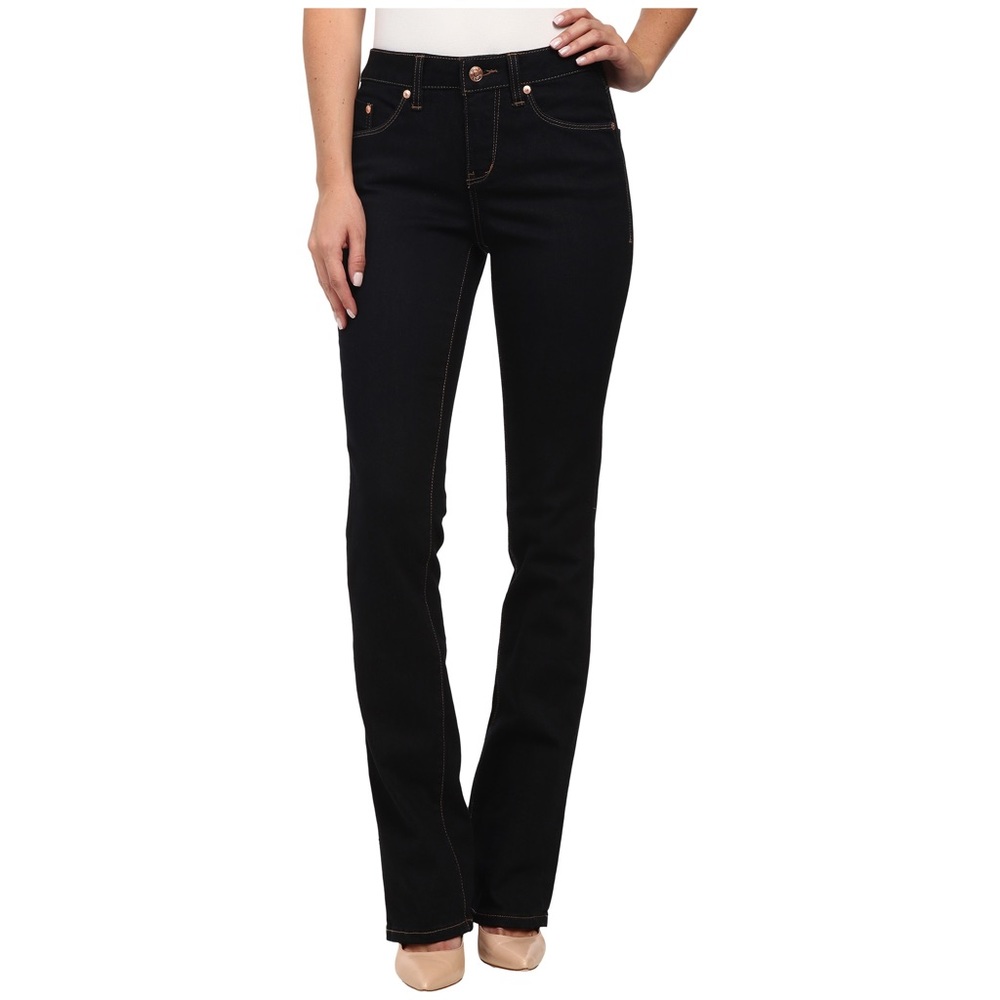 Jag Jeans Mid Rise Boot Cut Jeans Dark Wash 10